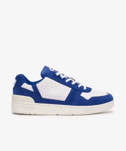 Lacoste Sneakers>Herren-Sneakers T-Clip Aus Kontrastleder Wht/Blue 080