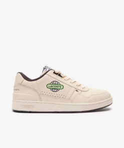 Lacoste Sneakers>Herren-Sneakers T-Clip Aus Leder Off Wht/Blk 2G9