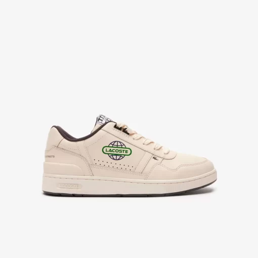 Lacoste Sneakers>Herren-Sneakers T-Clip Aus Leder Off Wht/Blk 2G9