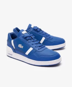 Lacoste Sneakers>Herren-Sneakers T-Clip Aus Leder Dk Blue /White 121