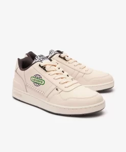 Lacoste Sneakers>Herren-Sneakers T-Clip Aus Leder Off Wht/Blk 2G9