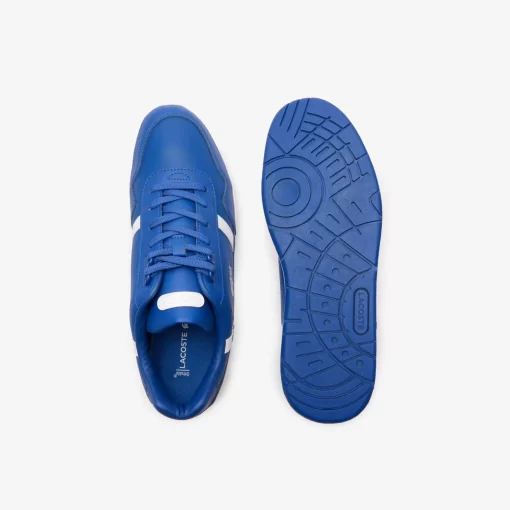 Lacoste Sneakers>Herren-Sneakers T-Clip Aus Leder Dk Blue /White 121