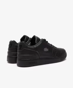 Lacoste Sneakers>Herren-Sneakers T-Clip Aus Leder Black / Black 02H