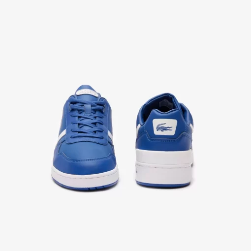 Lacoste Sneakers>Herren-Sneakers T-Clip Aus Leder Dk Blue /White 121