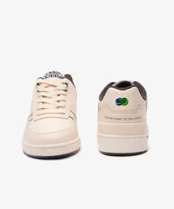 Lacoste Sneakers>Herren-Sneakers T-Clip Aus Leder Off Wht/Blk 2G9