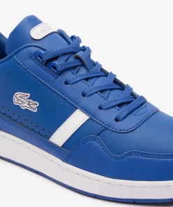 Lacoste Sneakers>Herren-Sneakers T-Clip Aus Leder Dk Blue /White 121