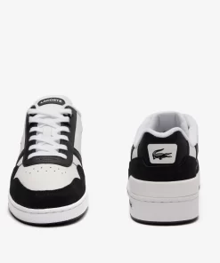 Lacoste Sneakers>Herren-Sneakers T-Clip Aus Leder Mit Logo White/Black 147