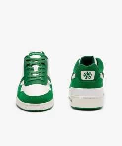 Lacoste Sneakers>Herren-Sneakers T-Clip Aus Leder Mit Logo An Der Lasche White/Green 082