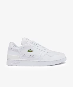 Lacoste Sneakers>Herren-Sneakers T-Clip Aus Leder Und Synthetik White/White 21G