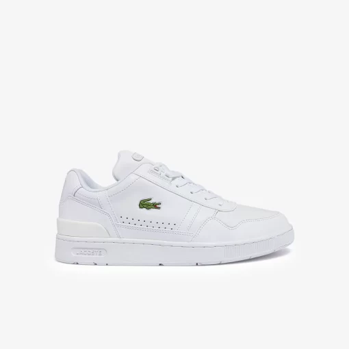 Lacoste Sneakers>Herren-Sneakers T-Clip Aus Leder Und Synthetik White/White 21G