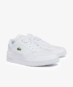 Lacoste Sneakers>Herren-Sneakers T-Clip Aus Leder Und Synthetik White/White 21G