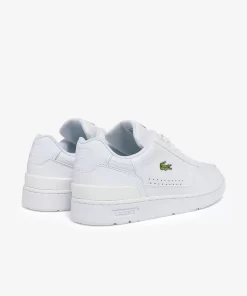 Lacoste Sneakers>Herren-Sneakers T-Clip Aus Leder Und Synthetik White/White 21G