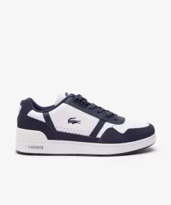 Lacoste Sneakers>Herren-Sneakers T-Clip Mit Grafischem Aufdruck White / Navy 042