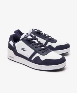 Lacoste Sneakers>Herren-Sneakers T-Clip Mit Grafischem Aufdruck White / Navy 042