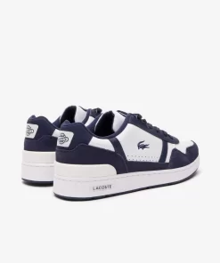 Lacoste Sneakers>Herren-Sneakers T-Clip Mit Grafischem Aufdruck White / Navy 042