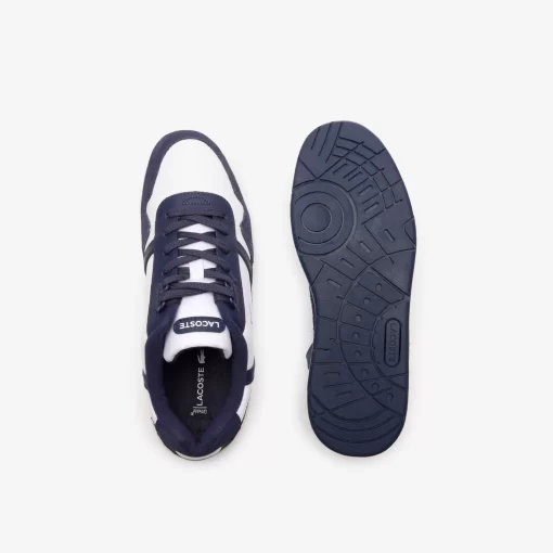 Lacoste Sneakers>Herren-Sneakers T-Clip Mit Grafischem Aufdruck White / Navy 042