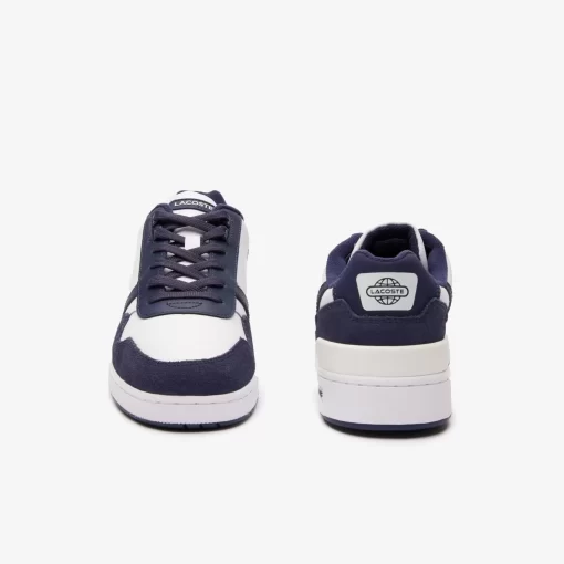 Lacoste Sneakers>Herren-Sneakers T-Clip Mit Grafischem Aufdruck White / Navy 042