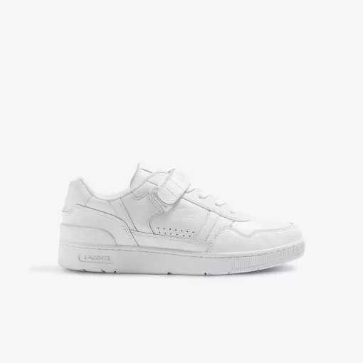 Lacoste Sneakers>Herren-Sneakers T-Clip Velcro Aus Leder White/White 21G