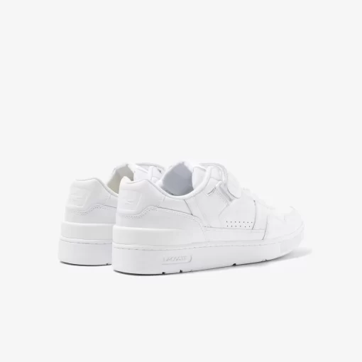 Lacoste Sneakers>Herren-Sneakers T-Clip Velcro Aus Leder White/White 21G