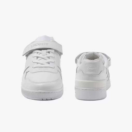 Lacoste Sneakers>Herren-Sneakers T-Clip Velcro Aus Leder White/White 21G