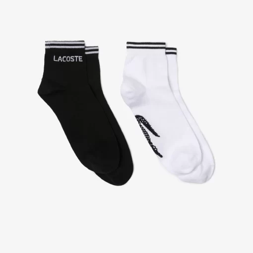 Lacoste Sportbekleidung>Herren-Socken 2Er Pack Sport Schwarz / Weis 258