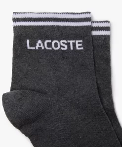 Lacoste Sportbekleidung>Herren-Socken 2Er Pack Sport Heidekraut Grau / Weis Nkj