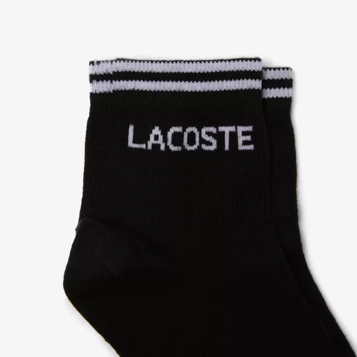 Lacoste Sportbekleidung>Herren-Socken 2Er Pack Sport Schwarz / Weis 258