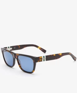 Lacoste Sonnenbrillen>Herren-Sonnenbrille Rechteckig Aus Acetat L.12.12 Matte Havana 230