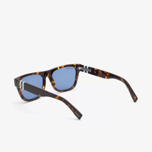 Lacoste Sonnenbrillen>Herren-Sonnenbrille Rechteckig Aus Acetat L.12.12 Matte Havana 230