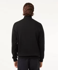 Lacoste Pullover>Herren-Sweatshirt Aus Baumwolle Mit Stehkragen Und Reisverschluss Schwarz 031