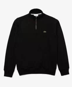 Lacoste Pullover>Herren-Sweatshirt Aus Baumwolle Mit Stehkragen Und Reisverschluss Schwarz 031