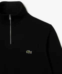 Lacoste Pullover>Herren-Sweatshirt Aus Baumwolle Mit Stehkragen Und Reisverschluss Schwarz 031