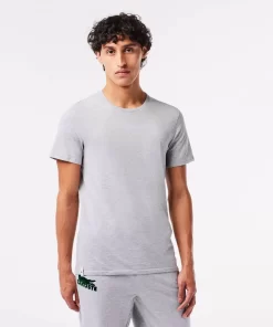 Lacoste Unterwäsche & Loungewear>Herren-T-Shirt 3Er-Pack Mit Rundhals Weis / Heidekraut Grau / Schwarz Bxy