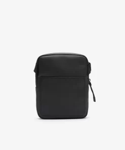 Lacoste Umhangetaschen & Gürteltaschen>Herren-Umhangetasche Medium Lcst Aus Petit Pique Black 000