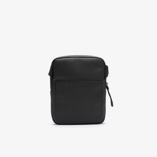 Lacoste Umhangetaschen & Gürteltaschen>Herren-Umhangetasche Medium Lcst Aus Petit Pique Black 000