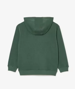 Lacoste Mädchenkleidung>Hoodie Mit Aufdruck Dunkelgrun Smi