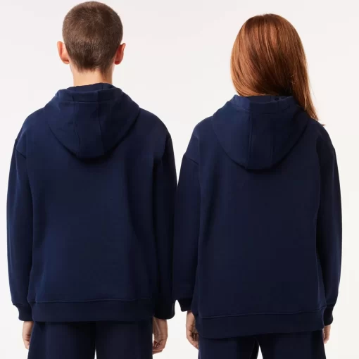 Lacoste Mädchenkleidung>Hoodie Mit Aufdruck Navy Blau 166