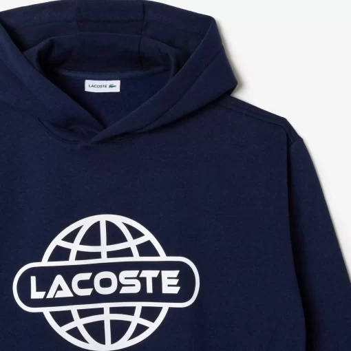 Lacoste Mädchenkleidung>Hoodie Mit Aufdruck Navy Blau 166