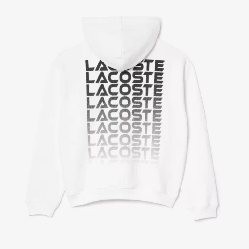 Lacoste Sweatshirts>Hoodie Mit Logo Im Lockeren Schnitt Weis 001