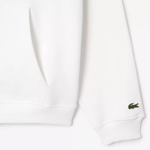 Lacoste Sweatshirts>Hoodie Mit Logo Im Lockeren Schnitt Weis 001