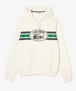 Lacoste Sweatshirts>Hoodie Mit Monogramm-Aufdruck Weis 70V