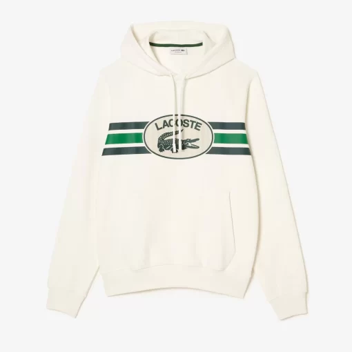 Lacoste Sweatshirts>Hoodie Mit Monogramm-Aufdruck Weis 70V