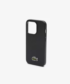 Lacoste Iphone Cases>Iphone 14 Pro Hulle Mit Pique Effekt Black 000