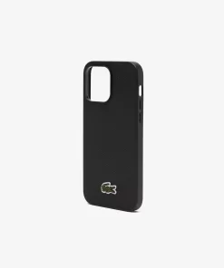 Lacoste Iphone Cases>Iphone 14 Pro Max Hulle Mit Pique Effekt Black 000