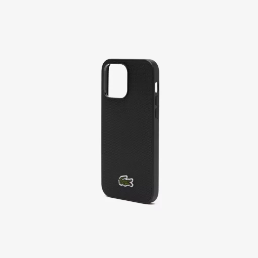 Lacoste Iphone Cases>Iphone 14 Pro Max Hulle Mit Pique Effekt Black 000