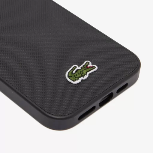 Lacoste Iphone Cases>Iphone 14 Pro Max Hulle Mit Pique Effekt Black 000