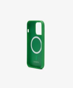 Lacoste Iphone Cases>Iphone 15 Pro Hulle Mit Pique Effekt Estragon L86