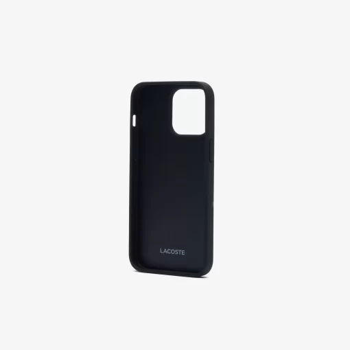 Lacoste Iphone Cases>Iphone 15 Pro Max Hulle The Blend Monogram Noir Gris H45