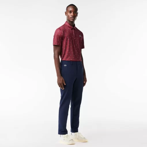 Lacoste Golf>Isolierende Wasserabweisende Golfhosen Navy Blau 166