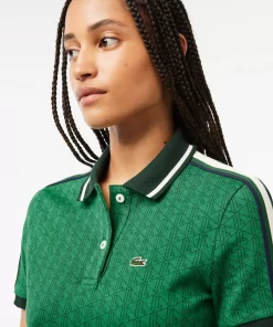 Lacoste Kleider & Röcke>Jacquard-Kleid Mit -Monogramm Grun Qij